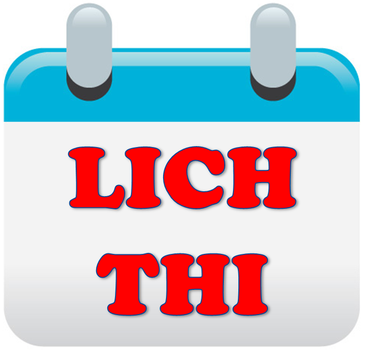 Lịch thi học kỳ 1 khối 10 năm học 2020-2021