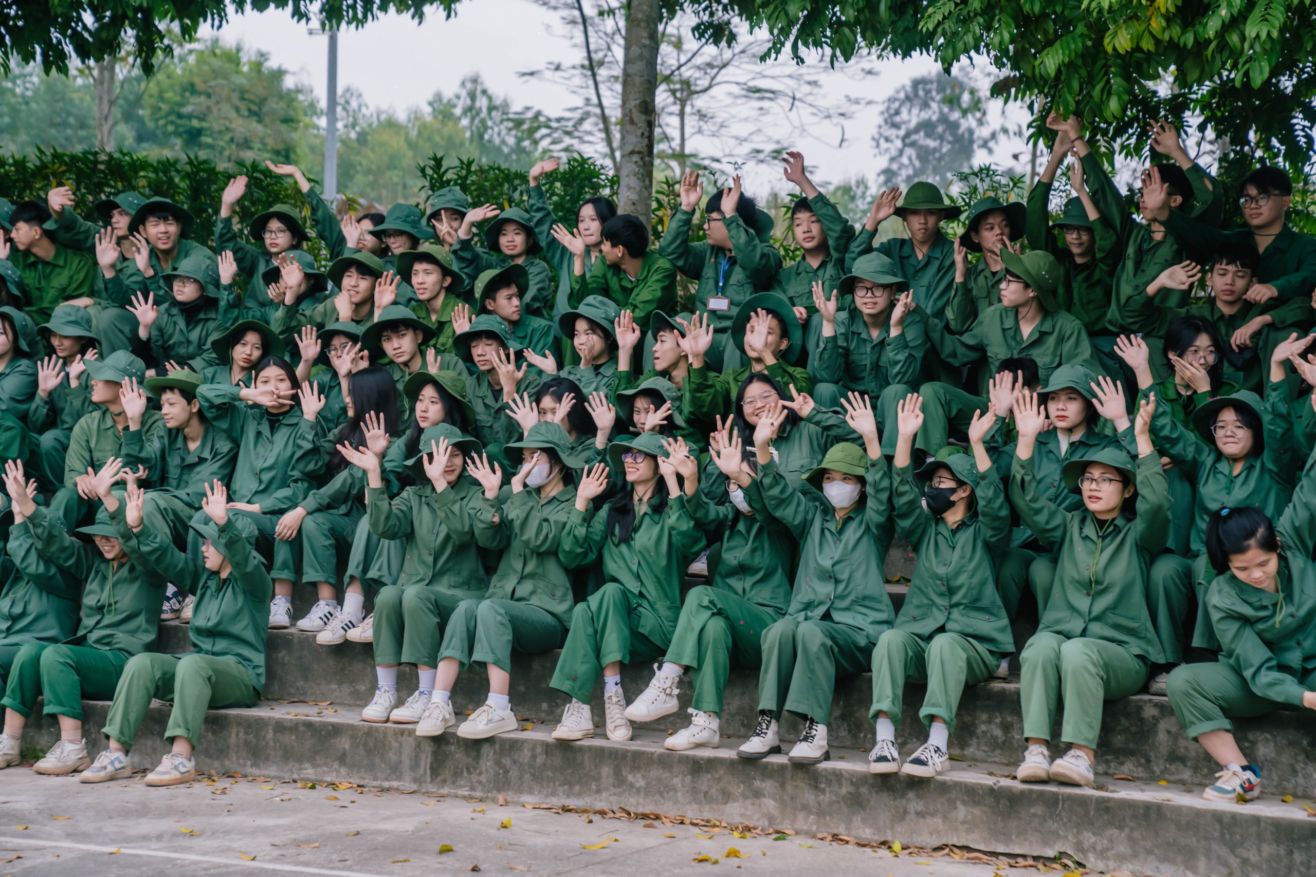 NGOẠI KHÓA: HỌC KÌ QUÂN SỰ 3 NGÀY 2 ĐÊM