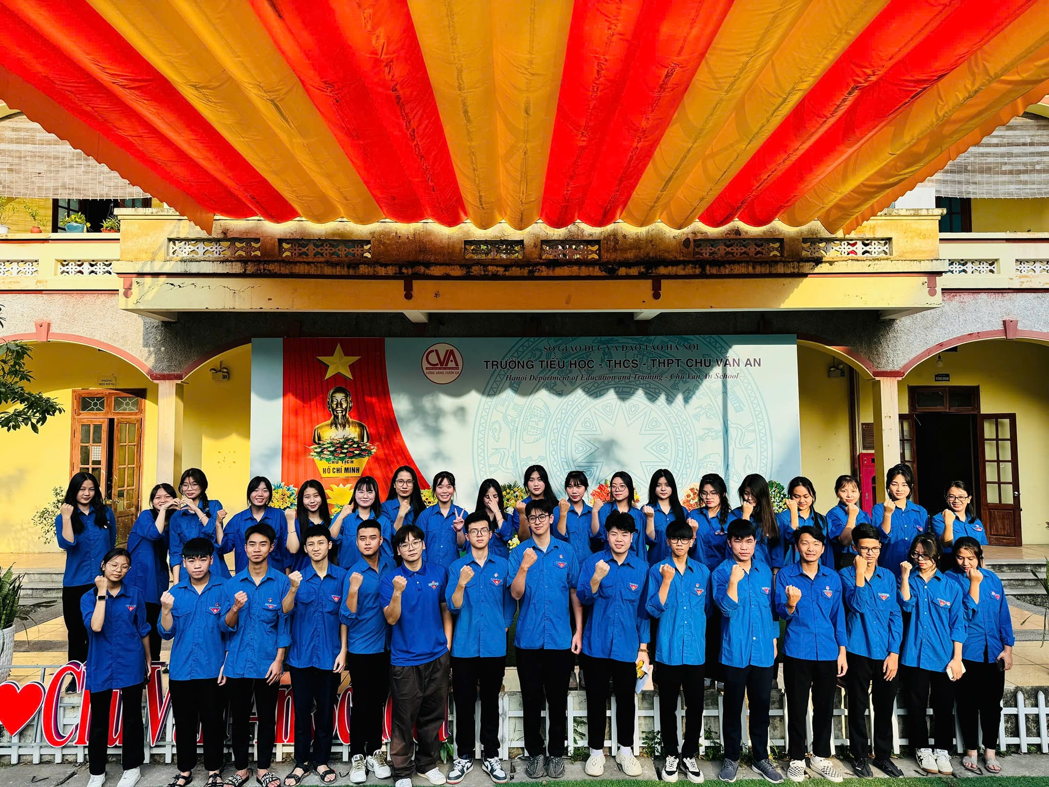 ĐẠI HỘI ĐẠI BIỂU ĐOÀN TNCS HỒ CHÍ MINH TRƯỜNG TH – THCS – THPT CHU VĂN AN, NHIỆM KÌ 2024 – 2025